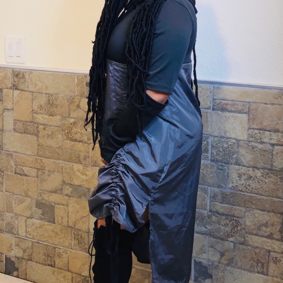 NWT STRING UP BLACK DRESS - Picture 4 of 6